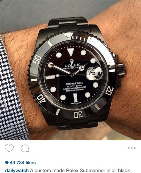 men's black rolex submariner|black Rolex Submariner for sale.